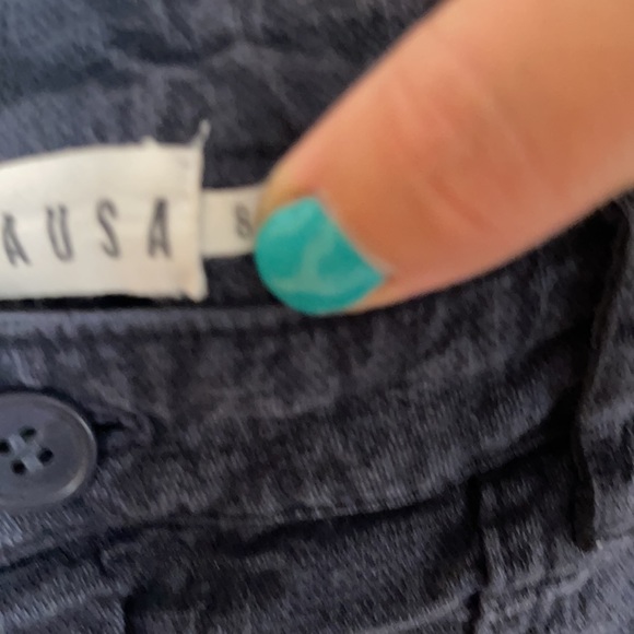 LACAUSA Size 8 Navy Pant - Picture 3 of 4